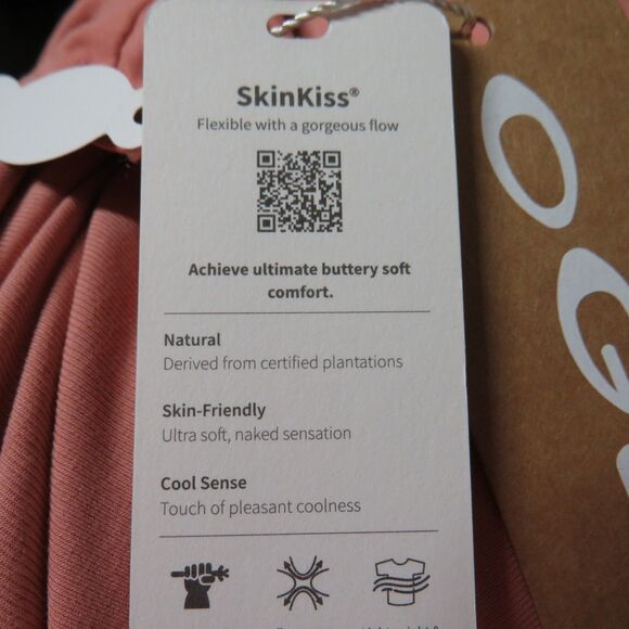 OGL  Eco-SkinKiss Breezy Cooling Side Ruched Maxi Dress In Sahara Size Large - Picture 7 of 16